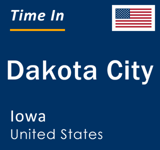 Current local time in Dakota City, Iowa, United States