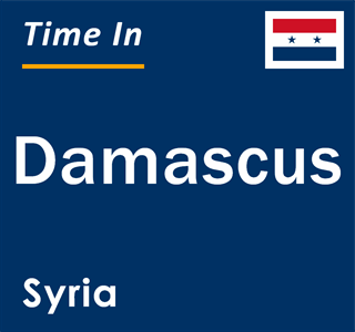 Current local time in Damascus, Syria