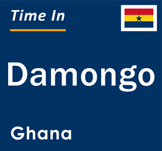 Current local time in Damongo, Ghana