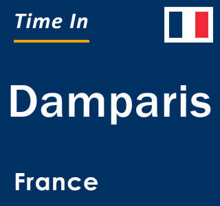 Current local time in Damparis, France