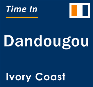 Current local time in Dandougou, Ivory Coast