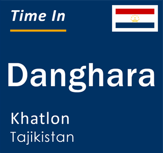 Current local time in Danghara, Khatlon, Tajikistan