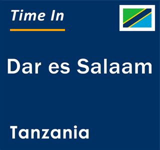 Current local time in Dar es Salaam, Tanzania