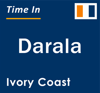 Current local time in Darala, Ivory Coast