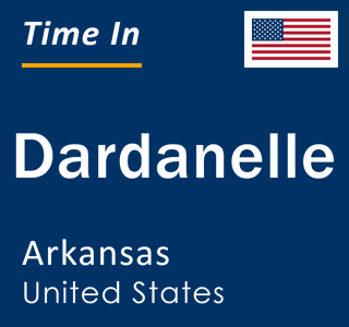 Current local time in Dardanelle, Arkansas, United States