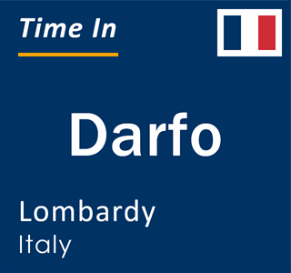 Current local time in Darfo, Lombardy, Italy