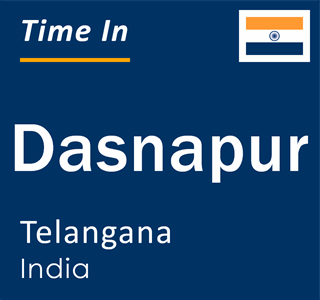 Current local time in Dasnapur, Telangana, India