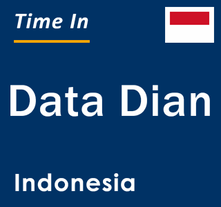 Current local time in Data Dian, Indonesia