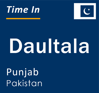 Current local time in Daultala, Punjab, Pakistan