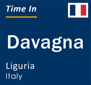 Current local time in Davagna, Liguria, Italy