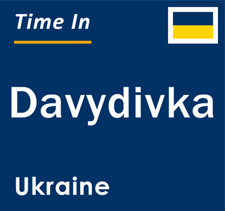 Current local time in Davydivka, Ukraine