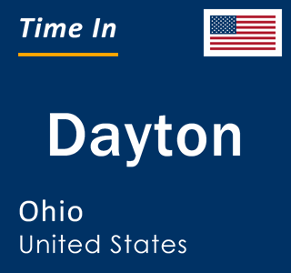 Current local time in Dayton, Ohio, United States