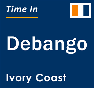 Current local time in Debango, Ivory Coast