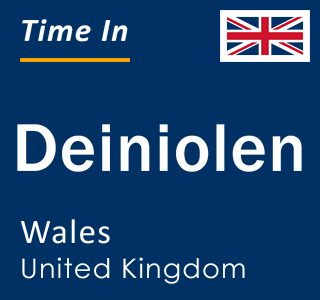 Current local time in Deiniolen, Wales, United Kingdom