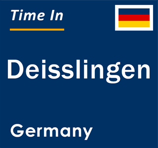 Current local time in Deisslingen, Germany