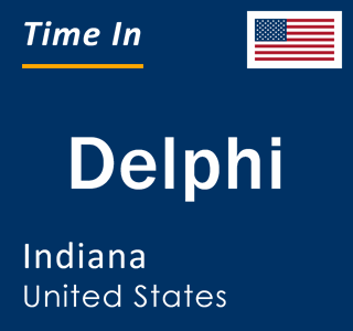 Current local time in Delphi, Indiana, United States