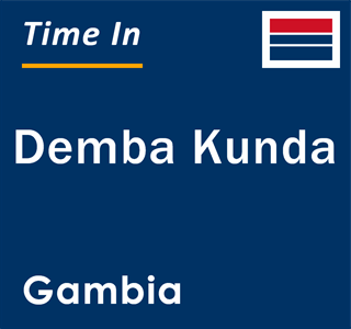 Current local time in Demba Kunda, Gambia