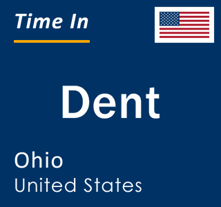 Current local time in Dent, Ohio, United States