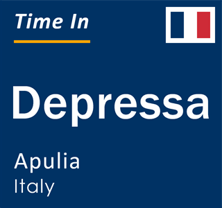 Current local time in Depressa, Apulia, Italy