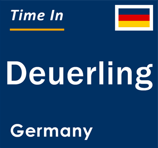 Current local time in Deuerling, Germany