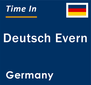 Current local time in Deutsch Evern, Germany