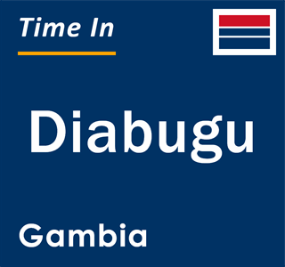 Current local time in Diabugu, Gambia