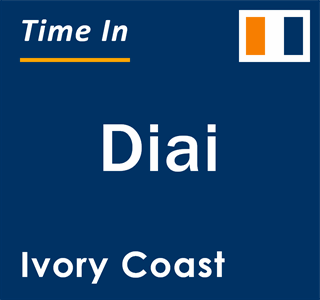 Current local time in Diai, Ivory Coast