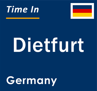 Current local time in Dietfurt, Germany