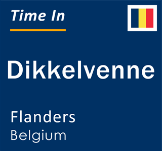 Current local time in Dikkelvenne, Flanders, Belgium