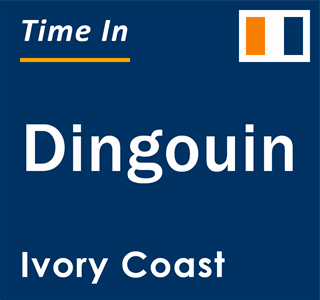 Current local time in Dingouin, Ivory Coast