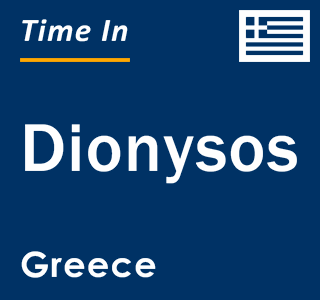 Current local time in Dionysos, Greece