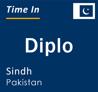 Current local time in Diplo, Sindh, Pakistan