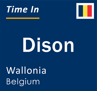 Current local time in Dison, Wallonia, Belgium