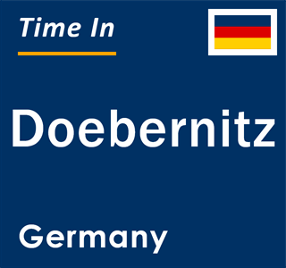 Current local time in Doebernitz, Germany