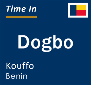 Current local time in Dogbo, Kouffo, Benin