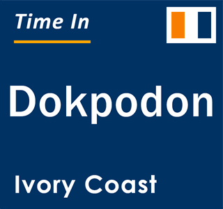 Current local time in Dokpodon, Ivory Coast