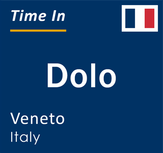 Current local time in Dolo, Veneto, Italy