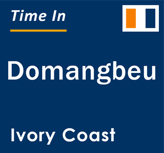 Current local time in Domangbeu, Ivory Coast