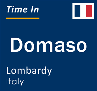 Current local time in Domaso, Lombardy, Italy