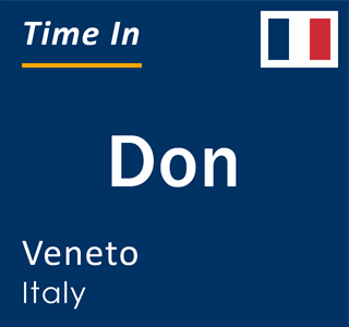 Current local time in Don, Veneto, Italy