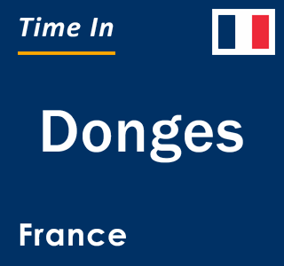 Current local time in Donges, France