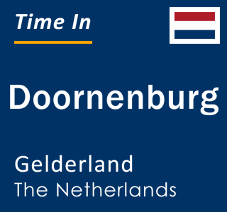 Current local time in Doornenburg, Gelderland, The Netherlands