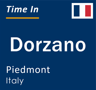 Current local time in Dorzano, Piedmont, Italy