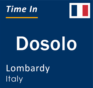 Current local time in Dosolo, Lombardy, Italy