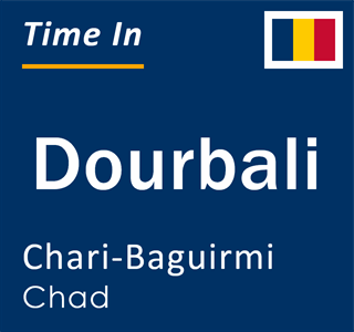 Current local time in Dourbali, Chari-Baguirmi, Chad