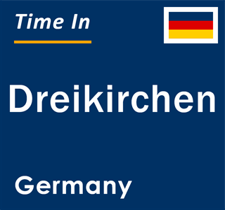 Current local time in Dreikirchen, Germany