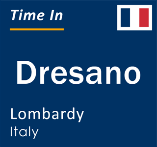 Current local time in Dresano, Lombardy, Italy