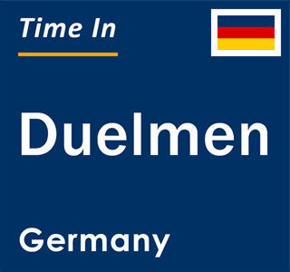 Current local time in Duelmen, Germany