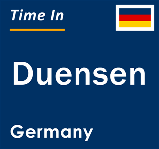 Current local time in Duensen, Germany