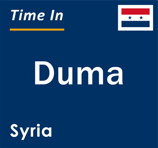 Current local time in Duma, Syria